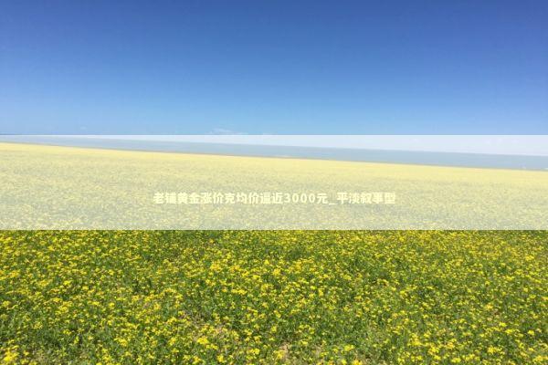 老铺黄金涨价克均价逼近3000元_平淡叙事型