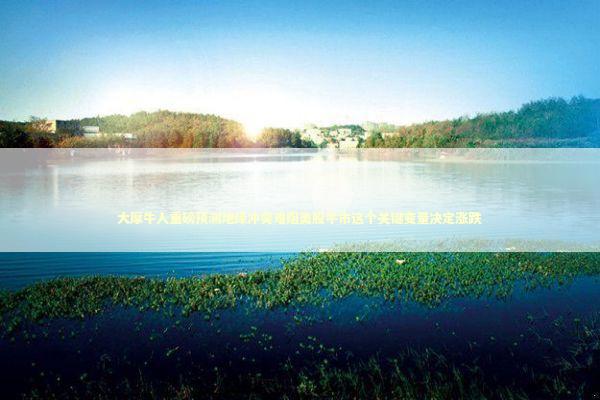 大摩牛人重磅预测地缘冲突难阻美股牛市这个关键变量决定涨跌