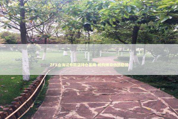 ZFX山海证券期货持仓虽降 机构博弈依然稳固