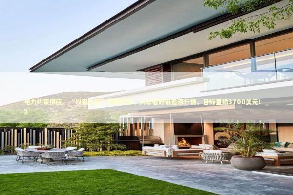 电力约束供应，“以铝代铜”刺激需求，大摩看好铝追涨行情，目标直指3700美元！_5