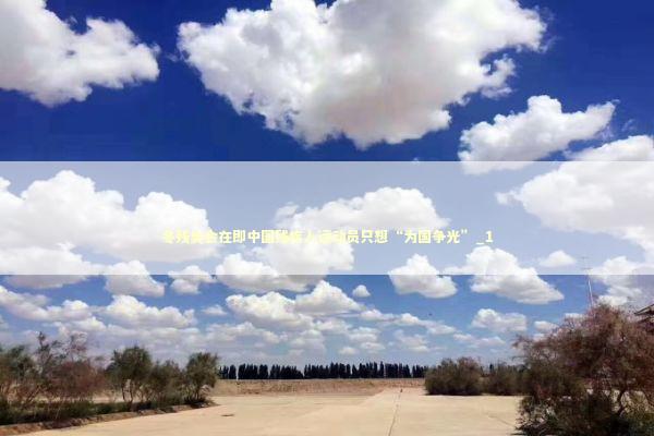 冬残奥会在即中国残疾人运动员只想“为国争光”_1